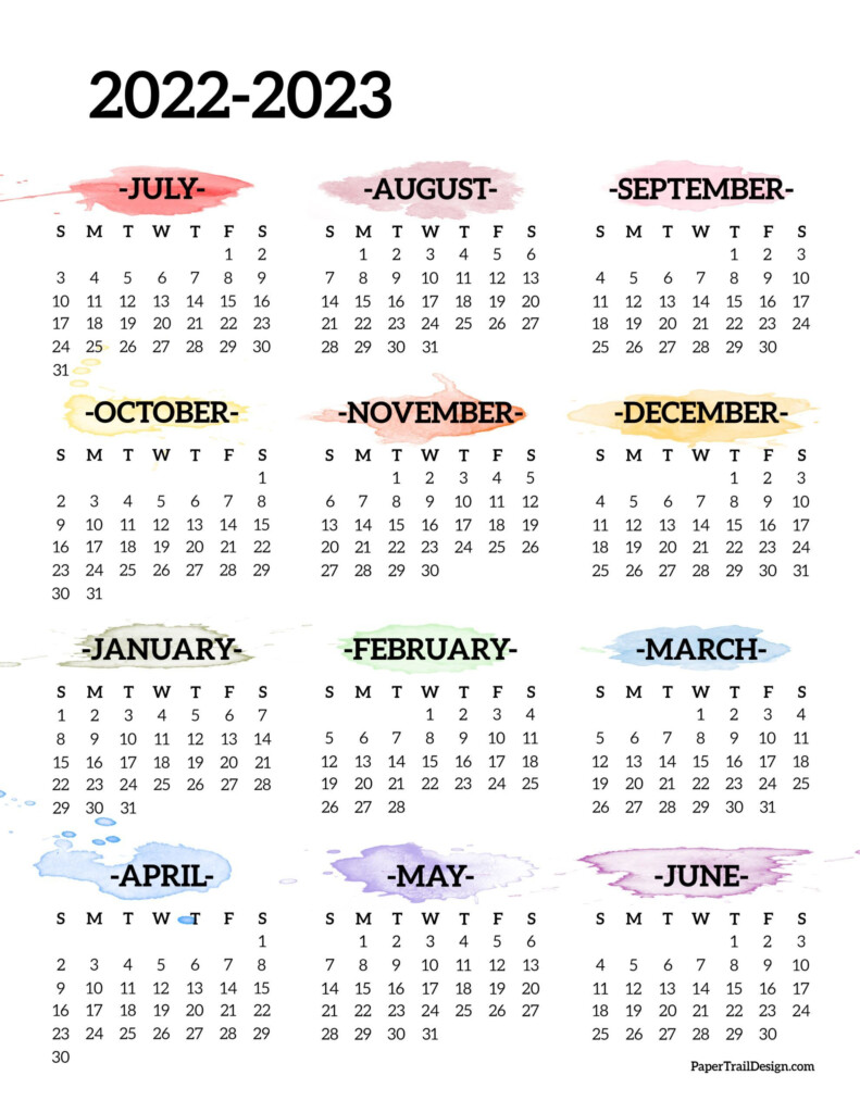 Calender Template Printable Yearly Calendar Free Printable Calendar 
