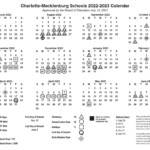 CMS Schools Calendar 2022 2023 Charlotte Mecklenburg Schools School