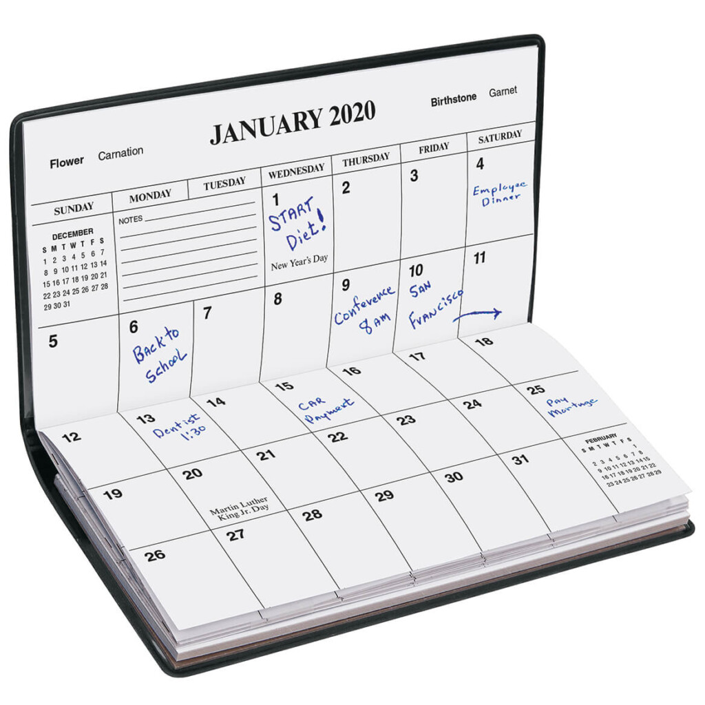 Collect 2 Year Pocket Calendar 2020 2021 Calendar Printables Free Blank