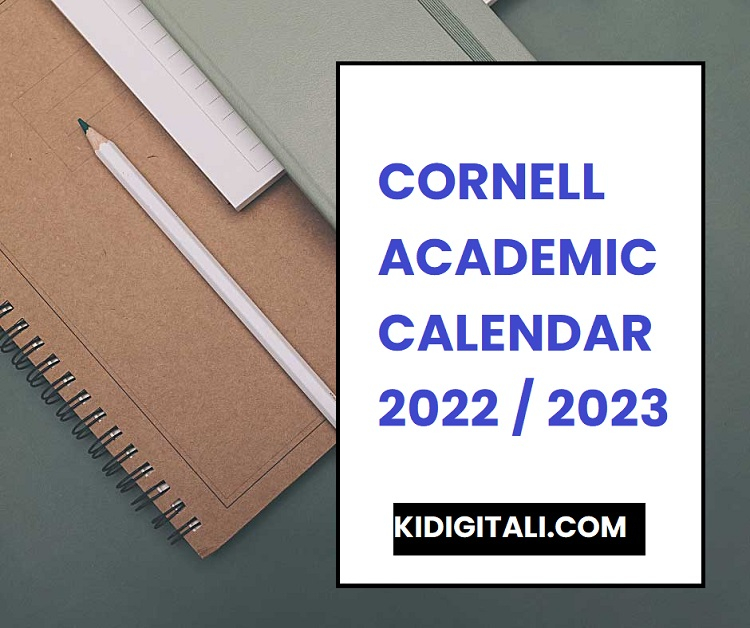 Cornell Academic Calendar 2022 2023