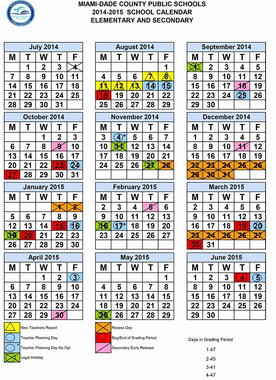 Dashing School Calendar In Miami Dade School Calendar Homeschool