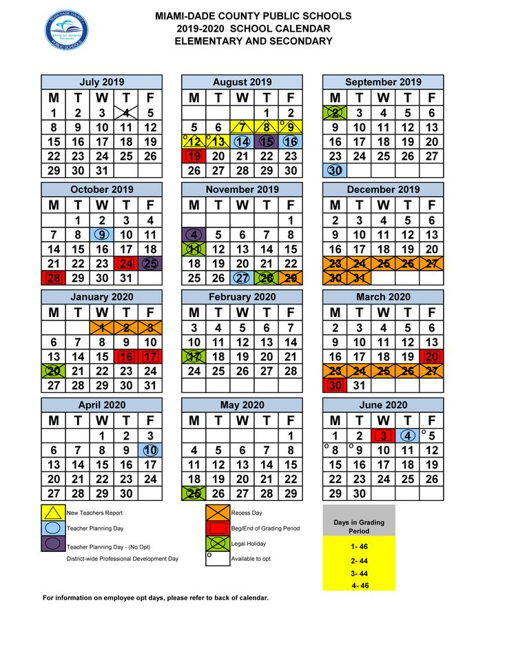 First Day Of Class Miami Dade College Fall 2020 School Calendar 