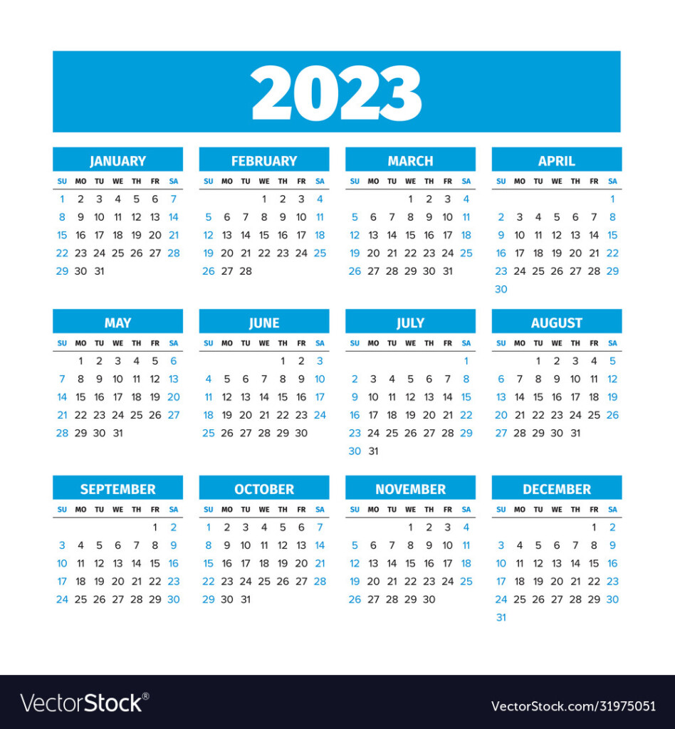 Free Printable 2023 Calendar With Week Numbers Week Numbers For 2023 