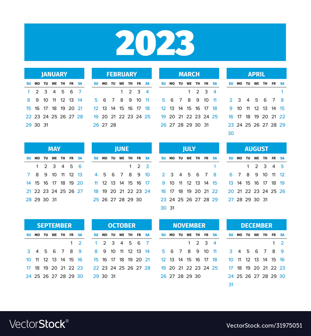Free Printable 2023 Calendar With Week Numbers Week Numbers For 2023