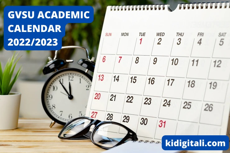 GVSU Academic Calendar 2022 2023