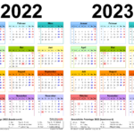 High Resolution D87 Calendar 2022 2023