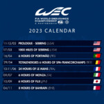 High Resolution Wec 2023 Schedule
