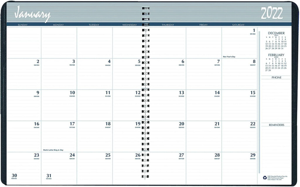 House Of Doolittle 2022 2023 Two Year Calendar Planner Monthly Black 