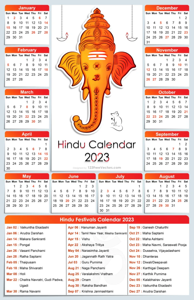 Indian Calendar 2023 With Holidays Get Latest News 2023 Update Gambaran