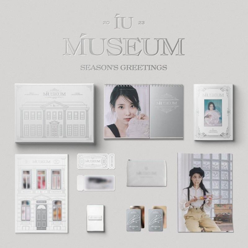 Iu 2023 Seasons Greetings Museum Calendar Kpop Music Album Store