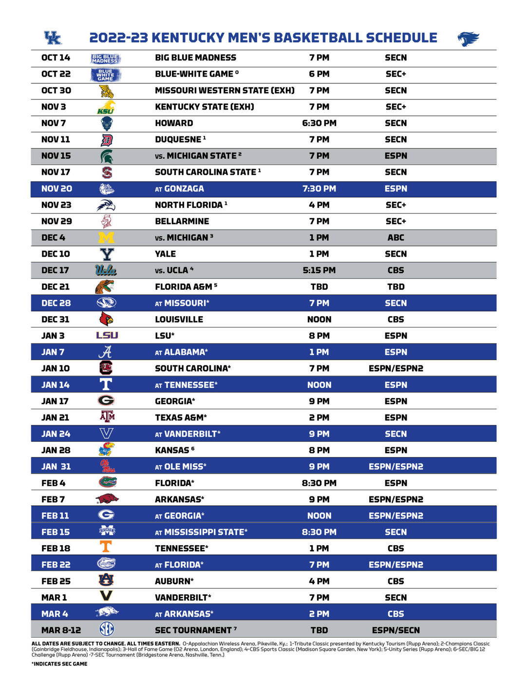 KSR Today A Basketball Schedule A Baseball Record And Football Updates