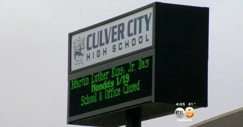 Lawsuit Filed Against Culver City School District Over Sexual Assaults 
