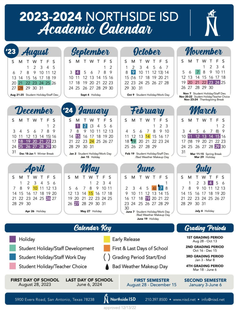 Nisd Calendar 2023 2024 Get Calendar 2023 Update