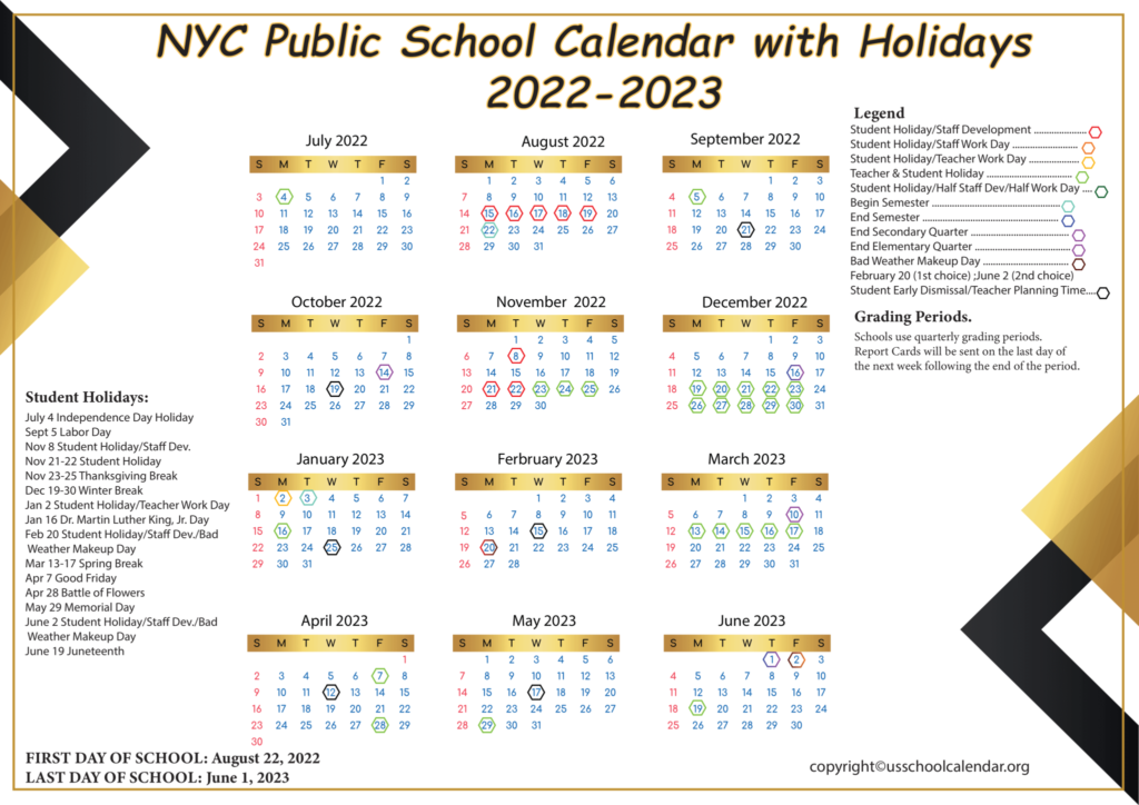 NISD School Calendar With Holidays 2022 2023 Northside ISD 