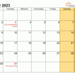 Oktober 2023 Kalender Mit Feiertagen