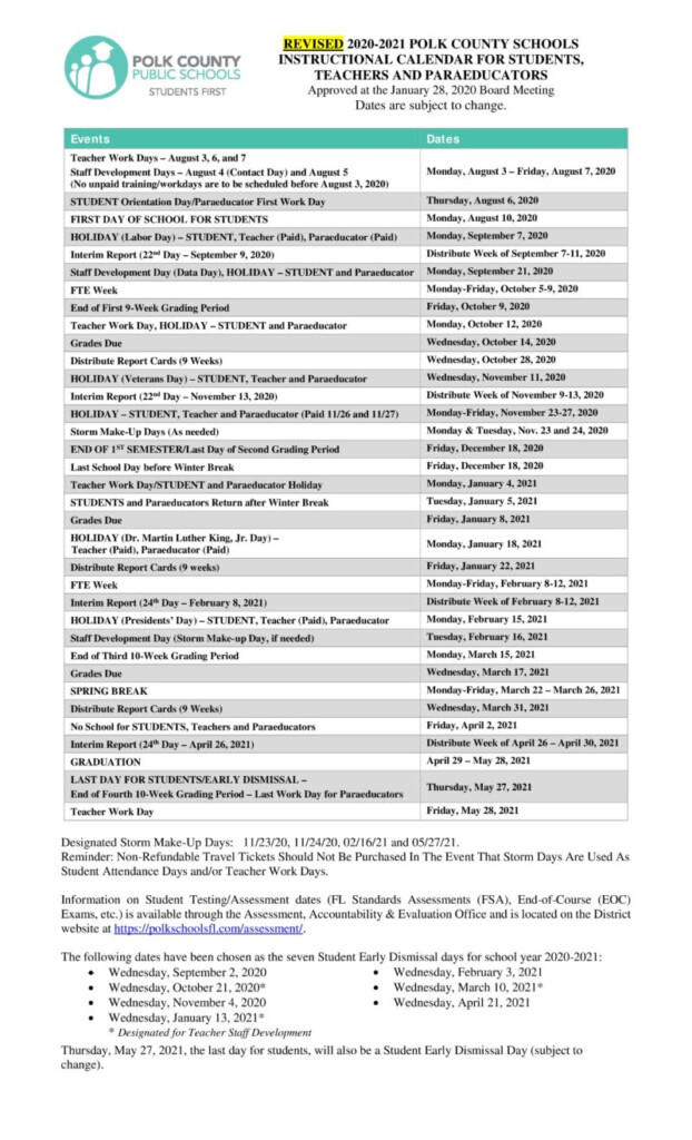 Polk County Schools Calendar 2022 23 December Calendar 2022