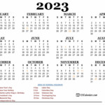 Printable Calender 2023 Customize And Print