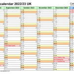 School Calendars 2022 2023 Free Printable Pdf Templates Gambaran