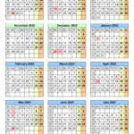 School Calendars 2022 23 UK Free Printable Word Templates