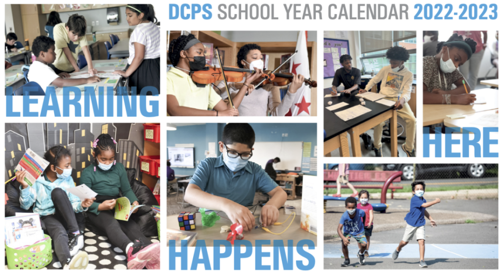 School Year 2022 2023 Calendar Dcps