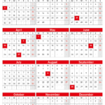 South Africa 2023 Calendar With Holidays Printable