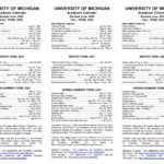 University Of Michigan Ann Arbor Academic Calendar 2021 22